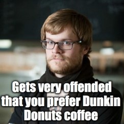 Hipster barista