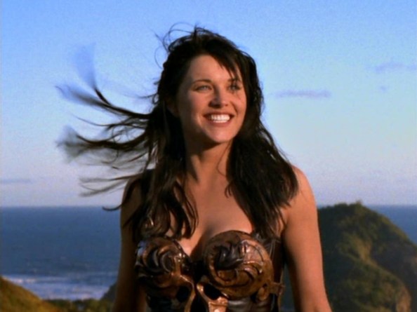 Xena from opening credits