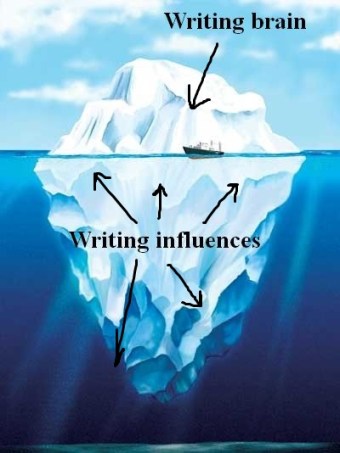 Iceberg writing influences