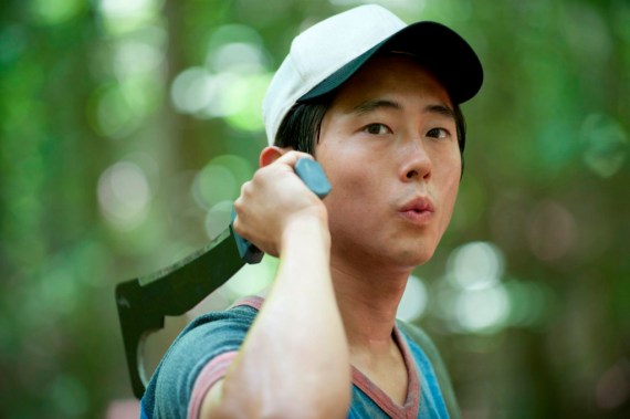 Glenn from TVs The Walking Dead