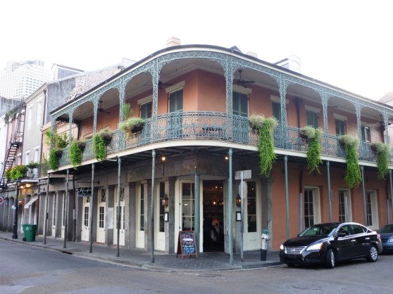 Old World architecture in the French Quarter