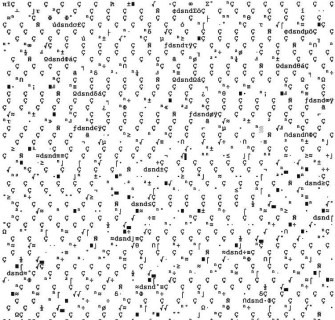 My old printer initially gave a whole page worth of complaints at being forced out of retirement