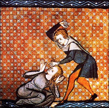 Medieval domestic violence